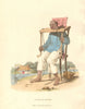 CHINA. Punishment Tcha, Cangue (pillory, stocks) . ALEXANDER  1814 old print