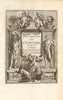 MALLET TITLE PAGE VOLUME 1. 'Description de l'Univers'. MALLET 1683 old print