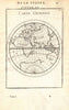 EASTERN HEMISPHERE 'Carte Generale'. Australia coast incomplete. MALLET 1683 map
