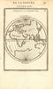 EASTERN HEMISPHERE. Circles of Longitude. Southern continent. MALLET 1683 map