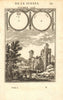 ASTRONOMY. Solar eclipses according to A. Thales & B. Heraclitus. MALLET 1683