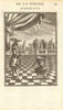 ASTRONOMY. Refractions. Sunrise sunset moonrise moonset. MALLET 1683 old print