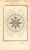 NAVIGATION. Mariner's compass. Cardinal & intercardinal points. MALLET 1683