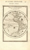 AMERICAS SHOWING CALIFORNIA AS AN ISLAND. 'Nouveau Continent'. MALLET 1683 map