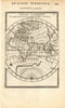 EASTERN HEMISPHERE. Australia incomplete. Asia Africa Europe. MALLET 1683 map