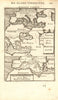 MEDITERRANEAN. 'Mer Mediterranee Selon Les Anciens. MALLET 1683 old map