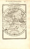EASTERN HEMISPHERE. Australia incomplete. Europe Asia Africa. MALLET 1683 map