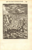 SEA MONSTERS. 'Des Poissons'. Misrepresentation of a whale?. MALLET 1683 print