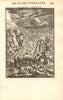 SEA MONSTERS. 'Des Poissons'. Misrepresentation of a whale?. MALLET 1683 print