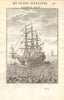 SHIPS ROPES. Agreils/cordages d'un Vaisseau II. 17th century. MALLET 1683