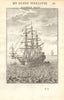 SHIPS ROPES. Agreils/cordages d'un Vaisseau II. 17th century. MALLET 1683