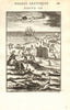 NOVAYA ZEMLYA. Barentsz 1597 expedition attacked by wolves & bears. MALLET 1683