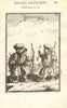 RUSSIAN ARCTIC. 'Samoyedes'. Samoyedic people. Snow shoes. Bows. MALLET 1683