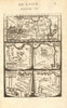 NORTH & CENTRAL ASIA ANCIENT. Scythia Serique Sarmatia Siberia. MALLET 1683 map