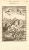 PEKING BEIJING. View of 'Cambalu ou Peking'. 北京. China. Cavalry. MALLET 1683