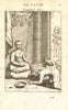 TIBET. Grand (Dalai) Lama probably Ngawang Lobsang Gyatso. Buddhism. MALLET 1683