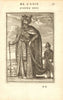 JAPAN. Japanese Emperor. 'Emporeur du Iapon'. MALLET 1683 old antique print