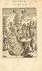 INDIA. Hindu cremation. Funeral pyre. Guru levitating. 'Idolatres'. MALLET 1683