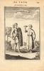 EAST INDIES. Warrior & woman of the Moluccas Maluku. 'Molucquois'. MALLET 1683