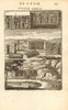 PERSIA (IRAN). Ruines de Chehel Minar (Takht-e Jamshid) ; Ruins. MALLET 1683