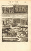 PERSIA (IRAN). Ruines de Chehel Minar (Takht-e Jamshid) ; Ruins. MALLET 1683