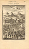 SAUDI ARABIA. View of Medina Madinah. Masjid Mosque. 'Medine'. MALLET 1683