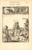EGYPT. Mount Sinai & Saint Catherine's Monastery (Santa Katarina). MALLET 1683