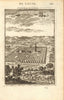 BABYLON. shows Tower of Belus (Babel). Hanging Gardens. Semiramis. MALLET 1683