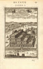 HANGING GARDENS OF BABYLON. 'Jardins de Semiramis'. MALLET 1683 old print