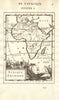 ANCIENT AFRICA. 'Afrique Ancienne'. Ethiopie. Iles Fortunées. MALLET 1683 map