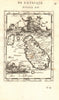MALTA GOZO COMINO. 'Isle de Malthe'. Decorative vignette. MALLET 1683 old map