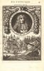 GRAND MASTER GREGORIO CARAFA. & Malta/Venetian v Ottoman fleet 1659. MALLET 1683