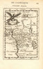 WEST CENTRAL AFRICA. Congo Angola Gabon Cameroon Sao Tome. MALLET 1683 old map