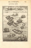 CABO/CAPE VERDE ISLANDS. Santiago São Vicente Sal Boa Vista &c. MALLET 1683 map