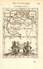 NORTH & WEST AFRICA. Sahara Niger river 'Zaara ou le Desert'. MALLET 1683 map