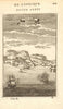 CANARY ISLANDS. View of Las Palmas de Gran Canaria. 'Canarie'. MALLET 1683