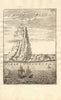 TENERIFE. Mount/Pico del Teide. 'Pic de Tenerif'. Islas Canarias. MALLET 1683