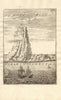 TENERIFE. Mount/Pico del Teide. 'Pic de Tenerif'. Islas Canarias. MALLET 1683