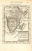 SUB-SAHARAN AFRICA. 'Ancienne Ethiopie'. Ancient Ethiopia. MALLET 1683 old map