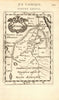 NUBIA. 'Nubie'. Nile Valley. Sudan Ethiopia Egypt. MALLET 1683 old antique map