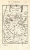 ABYSSINIA. Source of the Blue Nile, Ethiopia. Lake Tana. Nil. MALLET 1683 map