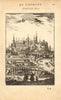 KRAKOW KRAKÓW. Wawel Castle. 'Chateau de Cracovie'. river & boats. MALLET 1683
