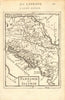 BALKANS. Pannonie/Pannonia Illyria. Croatia Bosnia Serbia. MALLET 1683 old map