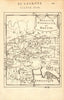 AUSTRIA BAYERN SLOVENIA. Roman Provinces Noricum Vindelicia Raetia 1683 map