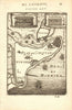 CONSTANTINOPLE (ISTANBUL). City plan. Galata Pera Golden Horn. MALLET 1683 map