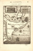 CONSTANTINOPLE (ISTANBUL). City plan. Galata Pera Golden Horn. MALLET 1683 map