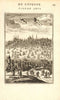 CONSTANTINOPLE (ISTANBUL). Decorative view with Hagia Sophia. MALLET 1683