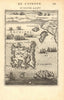 NORTH AEGEAN. Lemnos Samothraci Imbros/Gokceada Dardanelles. MALLET 1683 map