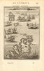 CYCLADES Sira (Syros/Siros) Paros Antiparos Greek islands Aegean MALLET 1683 map