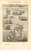 CYCLADES Sira (Syros/Siros) Paros Antiparos Greek islands Aegean MALLET 1683 map